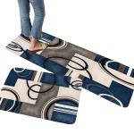 Geometrinis polipropileno kilimas, 19,68 * 31,49 colio (50 * 80 cm)