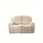 4/6/8 vnt. neslystantis atlo&scaron;iamas užvalkalas, didelių lapų ra&scaron;to elastinga sofos apsauga.,  Smėlio spalvos