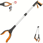 &Scaron;iuk&scaron;lių griebtuvas su 360&deg; pasukama galva, 81 cm.,  Oranžinė