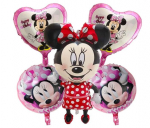 Balionų rinkinys Mickey Mouse, 5 vnt.