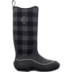 BATAI MOTERIMS HALE BLACK/GRAY PLAID, MUCK HAW1PLD, 41