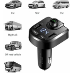 Automobilių priedai, Bluetooth FM siųstuvas, automobilinis MP3 grotuvas