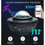 USB bluetooth muzika žvaigždėtas dangus projekcijos &scaron;viesa viena žalia lazeris žvaigždėtas dangus vandens ra&scaron;tas žvaigždėtas dangus &scaron;viesos atmosfera nakties &scaron;viesa