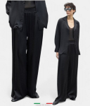 Kelnės moterims Lumina Italy Art, juodos, S/M