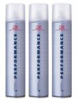 Wella Performance itin tvirtos fiksacijos plaukų lakas (1 ta&scaron;kas) 3x500ml