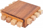 Logica Spiele Art. Processor &ndash; 3d medinis galvosūkis &ndash; sudėtingumas 3/6 &ndash; galvosūkių žaidimas &ndash; kantrybės žaidimas &ndash; Leonardo da Vinci kolekcija