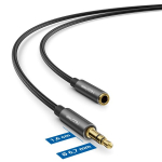 Deleycon 5m Aux prailginimo laidas 3.5mm stereo jungtis