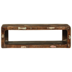 TV kabinetas Įvairiai ruda 80x30x25 cm Tvirta perdirbta mediena