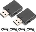 Plyisty 2 vnt. Usb Bluetooth 5.0 garso siųstuvo imtuvas, 2 viename bluetooth siųstuvas belaidis garso adapteris su 3.5 mm laidu televizoriui automobiliui kompiuteriui