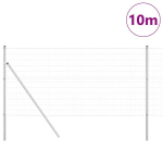Euro Tvora su 7 Stulpeliais 1x10 m Cinkuotas Plienas