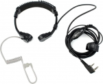 Retevis Etk002 radijo gerklės mikrofonas, 2 kontaktų ausinės, suderinamos su Rt5r Rt85 Rt86 Rt24 Rt27 Baofeng Uv 5r Bf-88e Bf-888s Kenwood Esynic Radioddity racijomis (1 vnt.)
