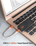 Maxonar usb c laidas trumpas 20 cm / 0,2 m [2 vnt.] 10 gbps usb 3.2 gen2 duomenų perdavimo laidas type c android automobiliui qc3.0 3.1a usb a į c skirtas samsung note20 galaxy s23/s22/s21 galaxy z flip5 pixel 8 pro oneplus11