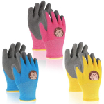 Dtxybc sodo pir&scaron;tinės vaikams, 3 poros darbo pir&scaron;tinių vaikams, neslystanti latekso danga, sodo pir&scaron;tinės 2&ndash;6 metų mergaitėms ir berniukams, apsauginės pir&scaron;tinės sodininkystei