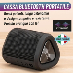 Ne&scaron;iojamas bluetooth garsiakalbis &ndash; galingas bluetooth garsiakalbis su auk&scaron;tos kokybės garsu ir kompakti&scaron;ku dizainu &ndash; su įkrovimo laidu