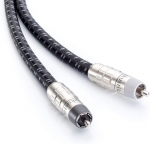 Inakustik &ndash; 0060410s1 &ndash; excellence stereo sidabruotas audio kabelis se rinkinys | pagaminta vokietijoje | 2 x 2x ekranuotas | 2 x 0.75 m antracito spalvos | sidabruotas vientisas laidininkas - high end rodžio rca