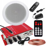Lubinis garso stiprintuvas su Bluetooth Usb Sd Mp3 Aux