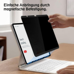 Pys magnetinė privatumo ekrano apsauga, skirta Ipad 10 kartos 2022 10.9 colių, nuimama privatumo plėvelė, apsauganti nuo akinimo ir mėlynos &scaron;viesos