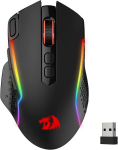 Redragon M810 Pro belaidė žaidimų pelė, 10000 dpi laidinė/belaidė pelė su greito &scaron;ūvio mygtuku, 8 makro klavi&scaron;ai, 45 valandų nepertraukiamas veikimas ir rgb ap&scaron;vietimas, skirta pc/mac/laptop
