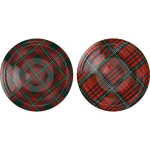 Lid &Oslash;66/4 tartan mix, 10 pcs