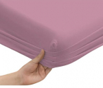 Pritaikytas lapas JERSEY 180x200 Pink Powder