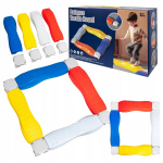 Balanso lenta ir takelis Click4Toys, 8 elementai, 65x65 cm