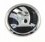 &Scaron;KODA EMBLEMAT antspaudas &Scaron;KODA variklio dangčiui 90mm FRONT LOGO