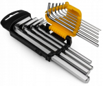 Ilgi Imbus raktai 10 vnt. (1.27-10mm) Jcb