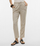 Vero Moda moteri&scaron;kos kelnės 10279691*06, &scaron;viesiai smėlio spalvos/ juodas 5715675637233