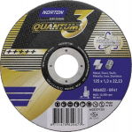 Norton Quantum 3 pjūklų diskas metalui 125x1,0x22,2 mm