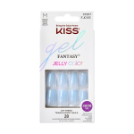 Dirbtinių Nagų Galiukai Gel Fantasy &Scaron;viesiai Mėlyna M Fjc03C Kiss 1 Vnt.