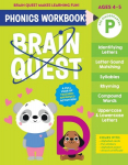 Brain Quest Phonics Workbook: Pre-Kindergarten, Brain Quest Phonics Workbook: Pre-Kindergarten