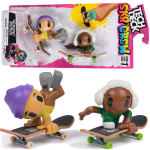 Mini riedlentė su figūrėle Spin Master Tech Deck Sk8 Crew s1, 2 vnt.