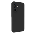 Connect Soft Touch silikoninis dėklas Samsung Galaxy A35 5G Juodas