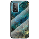&bdquo;Marble&ldquo; kieto silikono (TPU) dėklas - mėlynas (Galaxy A52 / A52s)