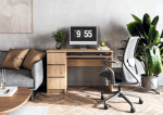 CINO Desk, Artisan Oak &ndash; modernus ra&scaron;omasis stalas su stalčiais