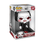 Didelė vinilinė &bdquo;Funko Pop!&ldquo; figūrėlė &bdquo;Pjūklas Bilis&ldquo; &ndash; siaubo kolekcinis, 10 colių, detaliai sukurtas dizainas