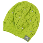 Huppa Mergaičių megzta kepurė LACY, žalia, L, lime