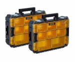 Organizatorius STANLEY FMST82967-9 Pro-Stack dvigubas skaidraus dangtelio komplektas