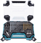 Makita 38 vnt. grąžtų ir priedų rinkinys plastikiniame dėkle