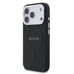 Telefono dėklas iPhone 17 Pro juodas su MagSafe Guess