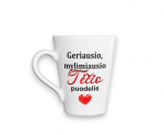 Puodelis &bdquo;Geriausio, mylimiausio Tėčio&ldquo;