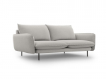 Sofa Cosmopolitan Design Vienna 3S, &scaron;viesiai pilkas gobelenas