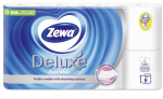 Tualetinis popierius ZEWA Deluxe Pure White, 3 sluoksniai., 8 ritinėliai