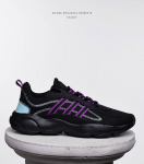 Adidas Originals Haiwee W moteri&scaron;ki kedai laisvalaikiui, juoda / violetinė / mėlyna spalva