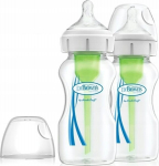 Maitinimo buteliukas Dr. Brown's Options+ WB92600, 0+ mėn, 270 ml, 2 vnt.