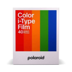 Pakuotėje 40 i-Type POLAROID momentinių spalvotų plėvelių - ASA 640 - 10 min ry&scaron;kinimas - baltas rėmelis