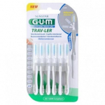 Tarpdančių &scaron;epetėliai impregnuoti 6 vnt. G.U.M.&reg; (1618) Travler 2 mm