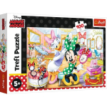 Dėlionė Trefl Puzzle &bdquo;Minnie grožio salone&ldquo;, 100 d.