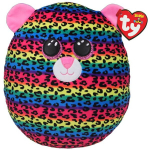 Mink&scaron;ta pagalvėlė leopardė TY Squish a Boos Dotty, 40cm, 39186