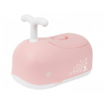Naktipuodis Kikkaboo Whale Pink